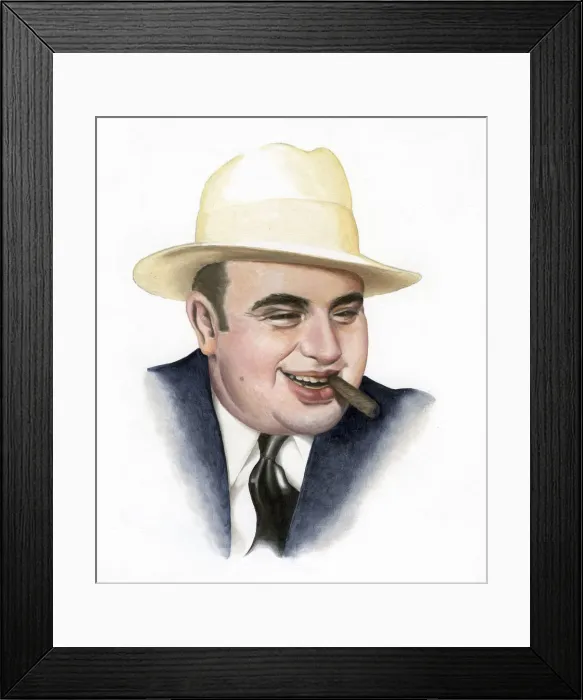 Framed Print : Al Capone, 2007. Artist: Karen Humpage Framed Print : Al Capone, 2007. Artist: Karen Humpage