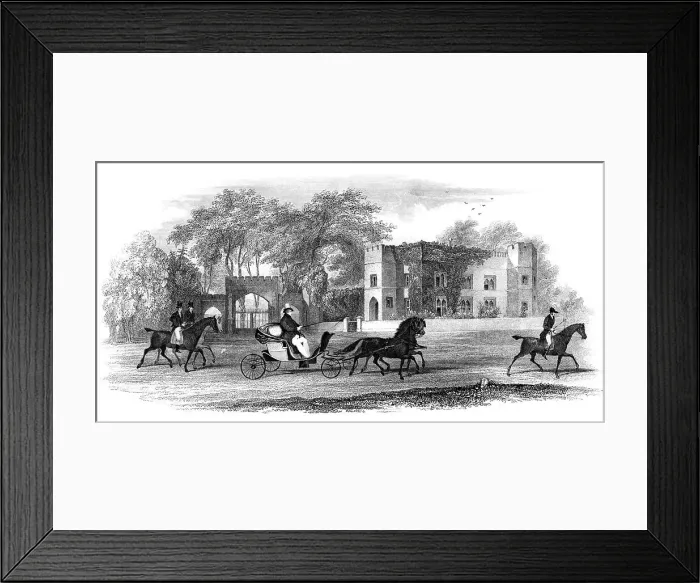Framed Print : King George IV taking his favourite exercise, near the Sandpit Gate, Windsor Park, 1820s. Artist: Melville Framed Print : King George IV taking his favourite exercise, near the Sandpit Gate, Windsor Park, 1820s. Artist: Melville