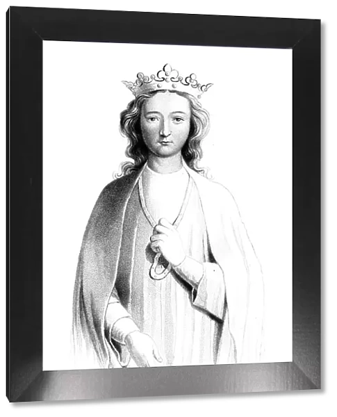 Eleanor of Castile (1241-1290), 1851. Artist: Henry Colburn