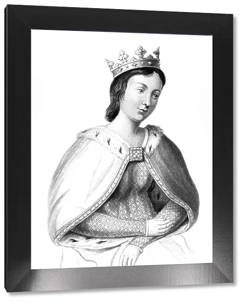 Eleanor of Provence (c1223-1291), 1851. Artist: Henry Colburn