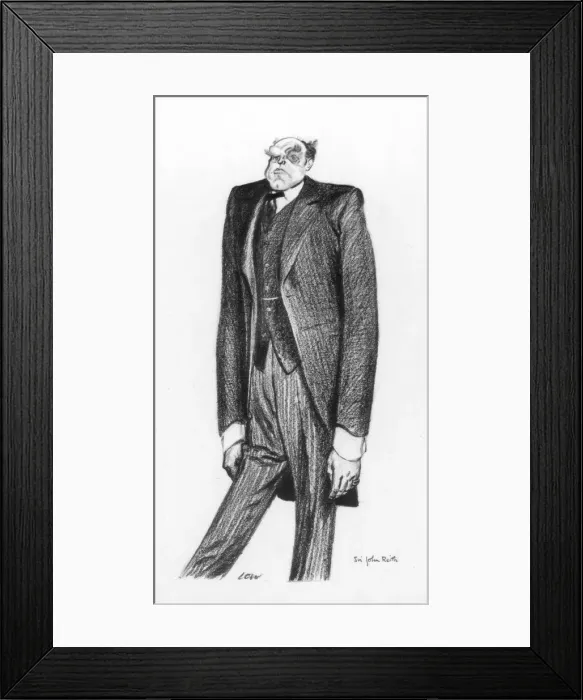 Framed Print : John Reith, 1st Baron Reith, 1933. Artist: Robert Low
