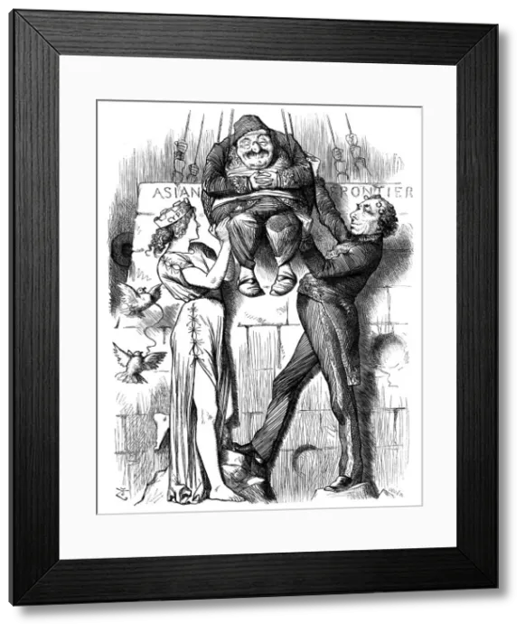 Framed Print : Humpty Dumpty, 1878. Artist: John Tenniel Framed Print : Humpty Dumpty, 1878. Artist: John Tenniel