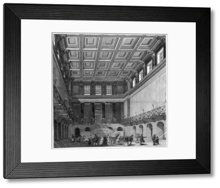 Framed Print : The Great Hall, Euston Square satation, 1849 Framed Print : The Great Hall, Euston Square satation, 1849