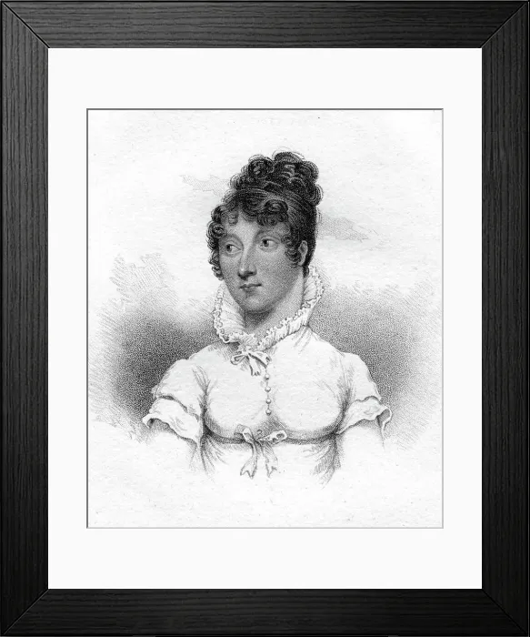 Framed Print : Princess Amelia, (1819). Artist: Ridley Framed Print : Princess Amelia, (1819). Artist: Ridley