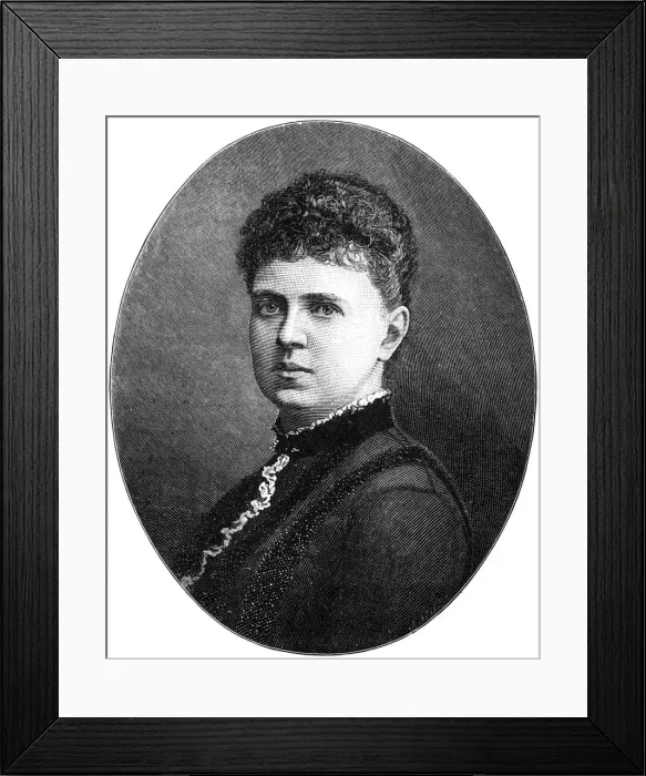 Framed Print : Maria Alexandrovna of Russia, Duchess of Edinburgh, 1900. Artist: W&D Downey Framed Print : Maria Alexandrovna of Russia, Duchess of Edinburgh, 1900. Artist: W&D Downey