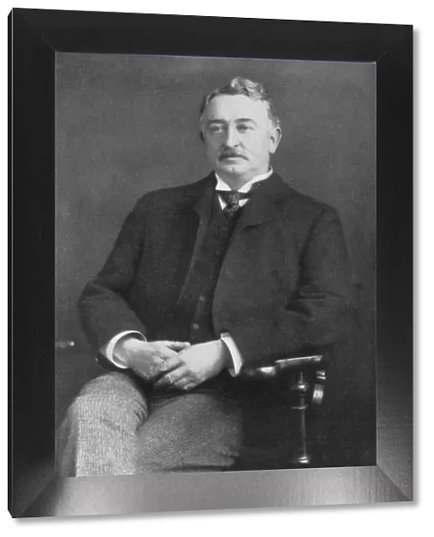 Cecil John Rhodes, British-born South African businessman, mining magnate, politician, 1902. Artist: Cecil Rhodes