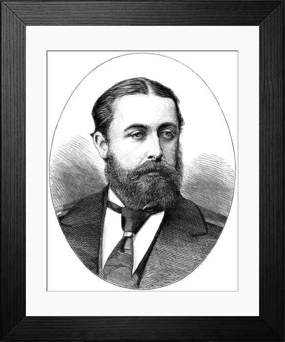 Framed Print : Alfred, Duke of Edinburgh, 1900 Framed Print : Alfred, Duke of Edinburgh, 1900