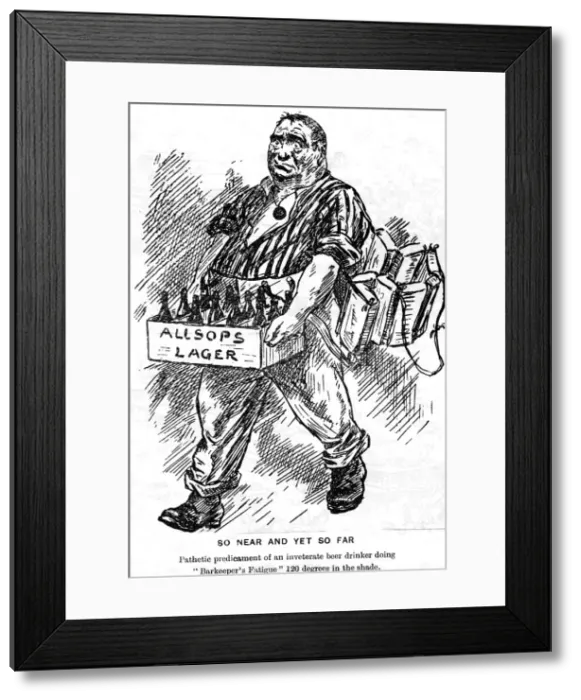 Framed Print : Cartoon from the ship board paper The Comet, troopship RMS Caronia, 1916-1917 Framed Print : Cartoon from the ship board paper The Comet, troopship RMS Caronia, 1916-1917