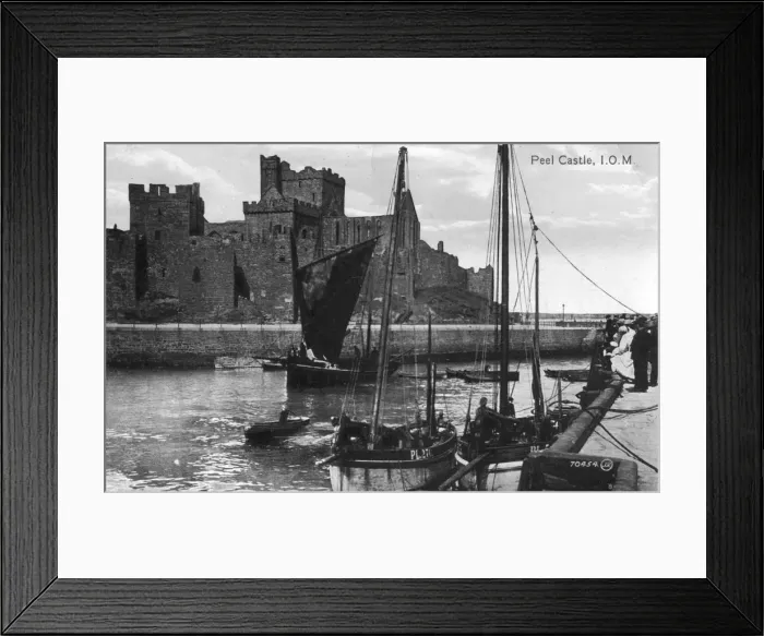 Framed Print : Peel castle, Isle of Man, 20th century