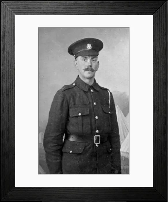 Framed Print : Private Webb, Dover, c1915-1916 Framed Print : Private Webb, Dover, c1915-1916