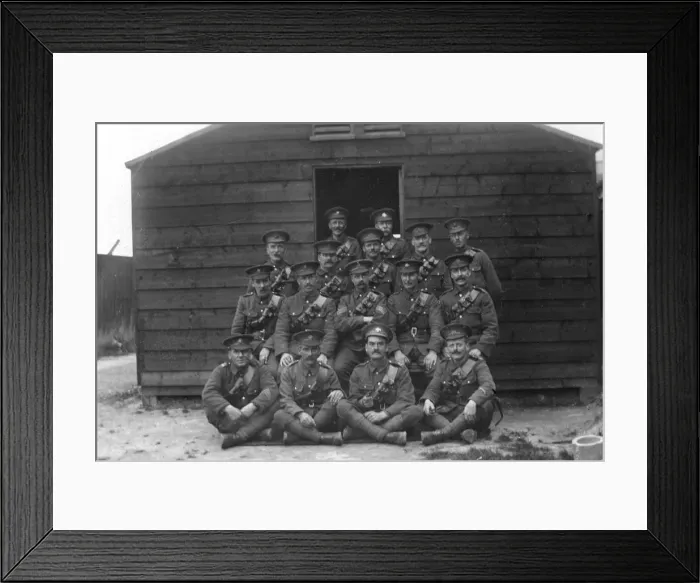 Framed Print : Main guard, Royal naval depot, Fleet House and Archcliffe Fort, Dover, c1916 Framed Print : Main guard, Royal naval depot, Fleet House and Archcliffe Fort, Dover, c1916