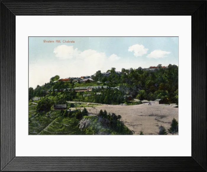 Framed Print : Wester hill, Chakrata, India, 20th century Framed Print : Wester hill, Chakrata, India, 20th century