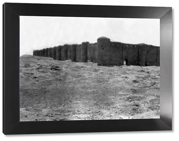 City walls, Samarra, Mesopotamia, 1918