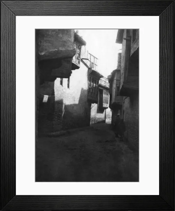 Framed Print : A street in Baghdad, 1918 Framed Print : A street in Baghdad, 1918