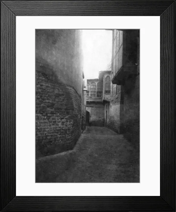 Framed Print : A street in Baghdad, 1918 Framed Print : A street in Baghdad, 1918