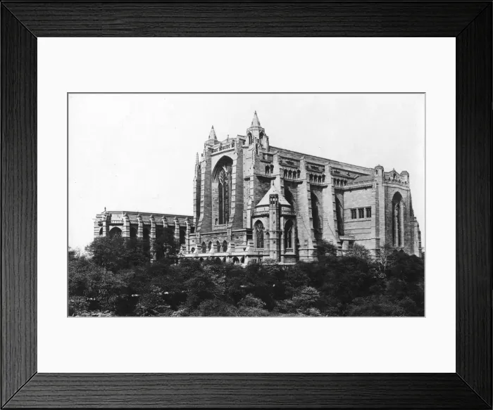 Framed Print : Liverpool Cathedral, 20th century
