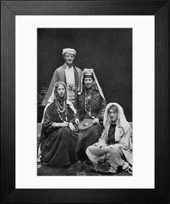 Framed Print : Family group, 20th century Framed Print : Family group, 20th century