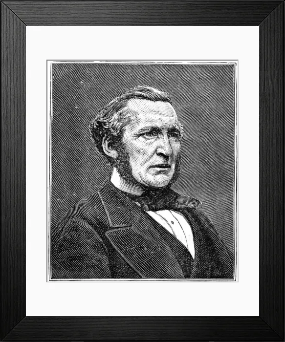 Framed Print : Hugh Cairns, 1st Earl Cairns, 19th century British statesman, (1900). Artist: Russell & Sons Framed Print : Hugh Cairns, 1st Earl Cairns, 19th century British statesman, (1900). Artist: Russell & Sons