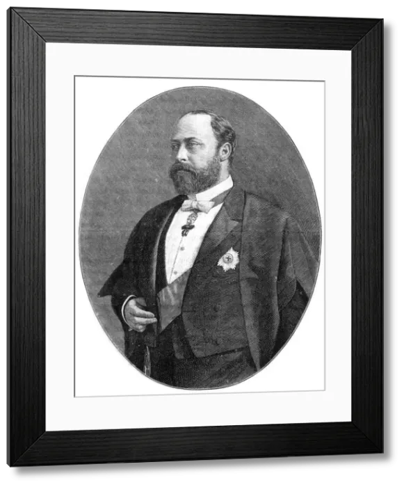 Framed Print : The Prince of Wales in his robes as a Bencher of the Middle Temple, 1900. Artist: W&D Downey Framed Print : The Prince of Wales in his robes as a Bencher of the Middle Temple, 1900. Artist: W&D Downey