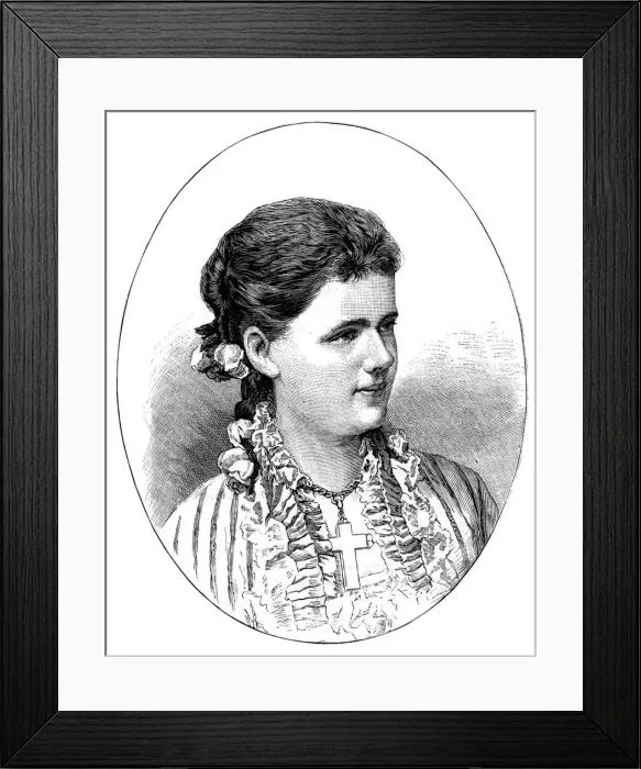 Framed Print : Helena, Duchess of Albany, 1900 Framed Print : Helena, Duchess of Albany, 1900