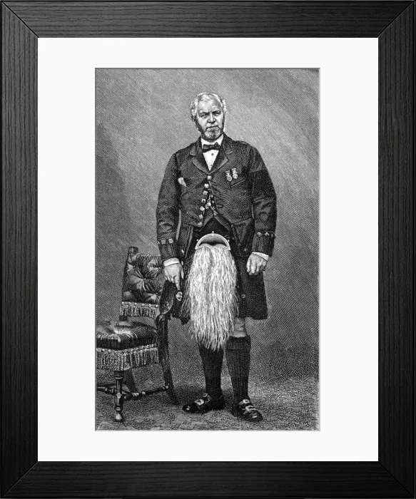 Framed Print : John Brown, Queen Victorias personal attendant, 1900. Artist: GW Wilson and Company Framed Print : John Brown, Queen Victorias personal attendant, 1900. Artist: GW Wilson and Company