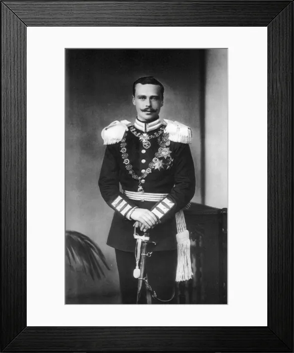 Framed Print : The Grand Duke of Hesse, late 19th century Framed Print : The Grand Duke of Hesse, late 19th century