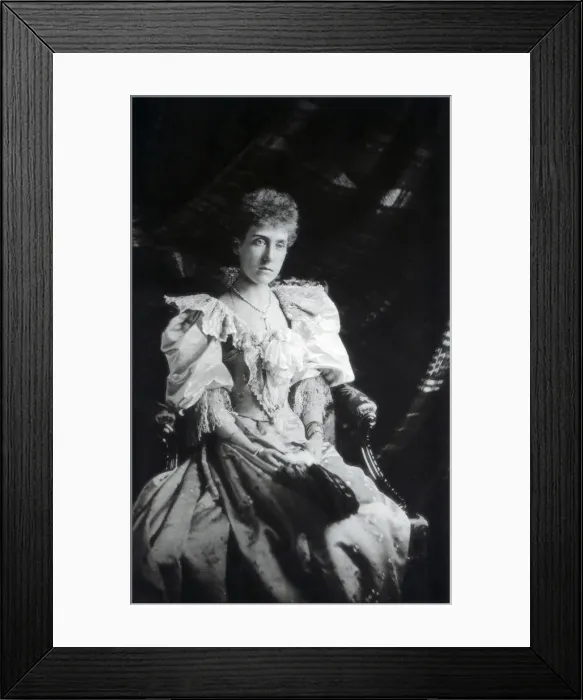 Framed Print : Princess Marie Louise of Schleswig-Holstein (1872-1956), late 19th century. Artist: Russell & Sons Framed Print : Princess Marie Louise of Schleswig-Holstein (1872-1956), late 19th century. Artist: Russell & Sons