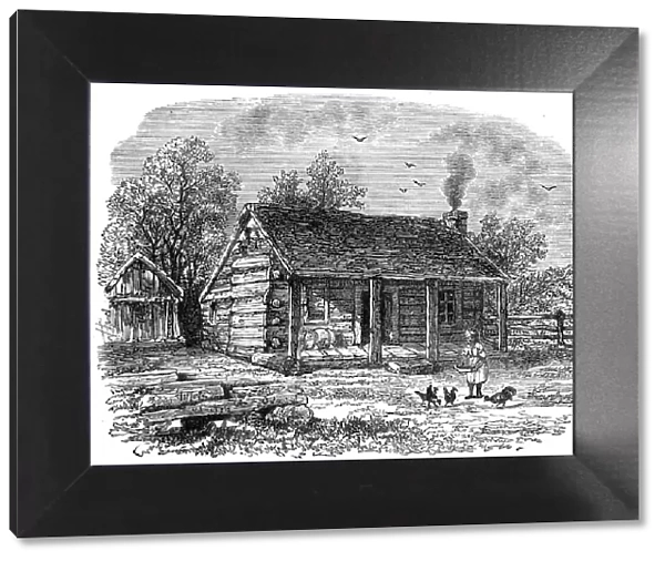 The early home of Abraham Lincoln, Gentryville, Indiana, 19th century