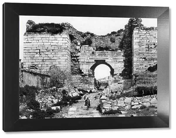 Gateway, Ephesus, Turkey, 1937. Artist: Martin Hurlimann