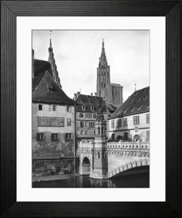 Framed Print : Strasbourg, Alsace, France, 1937. Artist: Martin Hurlimann Framed Print : Strasbourg, Alsace, France, 1937. Artist: Martin Hurlimann