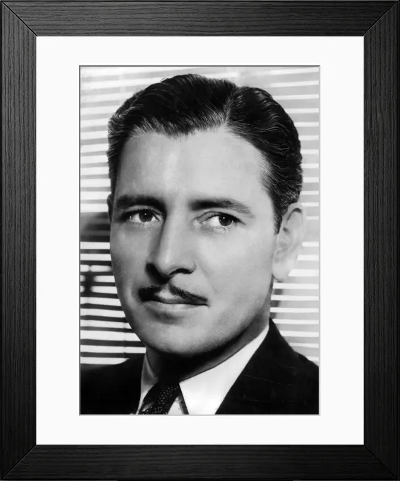 Framed Print : Ronald Colman (1891-1958), English actor, c1930s-c1940s Framed Print : Ronald Colman (1891-1958), English actor, c1930s-c1940s