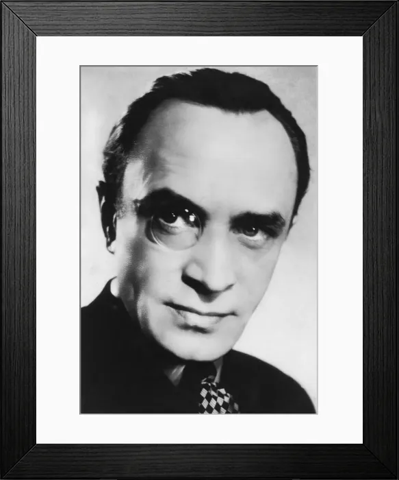 Framed Print : Conrad Veidt (1893-1943), German actor, c1930s-c1940s Framed Print : Conrad Veidt (1893-1943), German actor, c1930s-c1940s