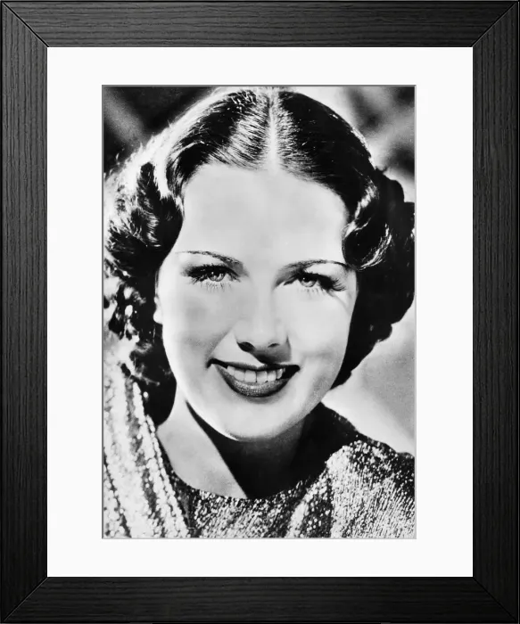 Framed Print : Bonita Granville (1923-1988), American actress, c1930s-c1940s