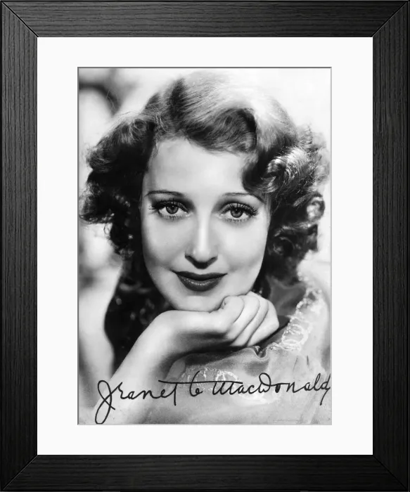 Framed Print : Jeanette MacDonald (1903-1965), American singer and actress, c1930s-c1940s Framed Print : Jeanette MacDonald (1903-1965), American singer and actress, c1930s-c1940s
