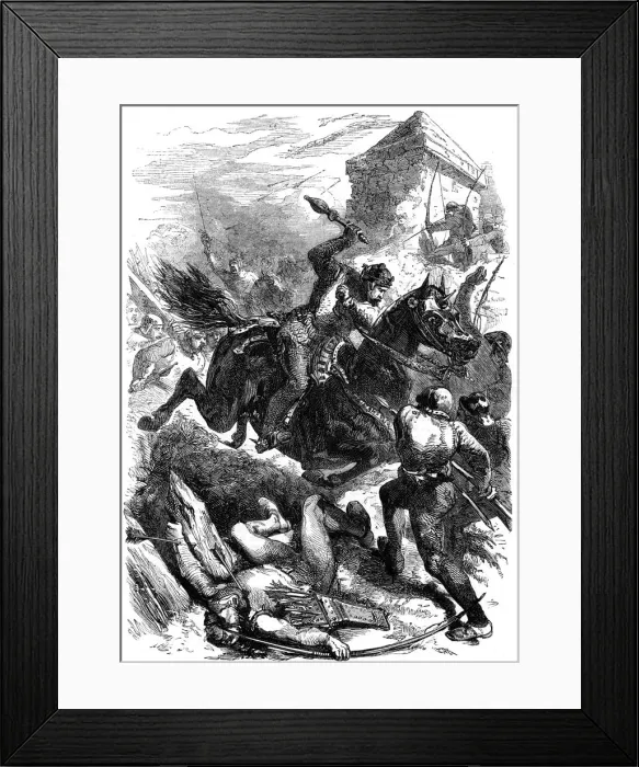 Framed Print : King Edward I of England at Berwick, 1296 Framed Print : King Edward I of England at Berwick, 1296