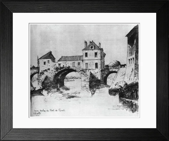 Framed Print : Ancien Moulin, c1840-1880 (1924). Artist: Henri Deville Framed Print : Ancien Moulin, c1840-1880 (1924). Artist: Henri Deville