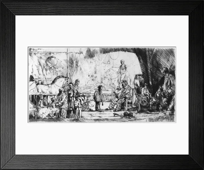 Framed Print : Cirque Pinder, c1890-1940 (1924). Artist: Auguste Brouet Framed Print : Cirque Pinder, c1890-1940 (1924). Artist: Auguste Brouet