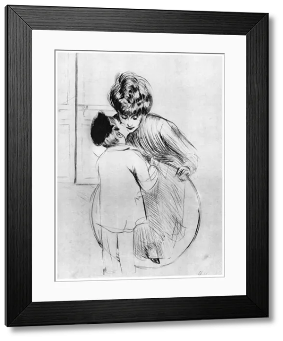 Framed Print : Jean Helleu, c1880-1920 (1924). Artist: Paul Helleu Framed Print : Jean Helleu, c1880-1920 (1924). Artist: Paul Helleu