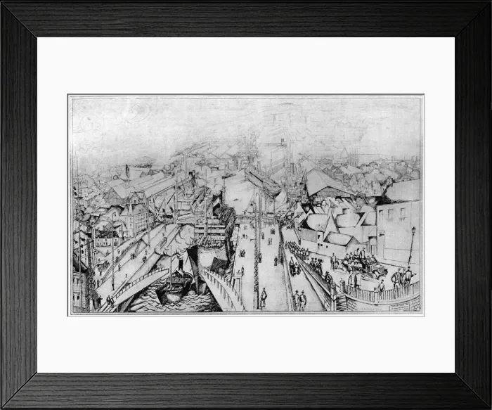 Framed Print : St Nazaire, 1924 Framed Print : St Nazaire, 1924
