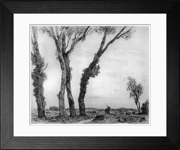 Framed Print : Fin de la Journee, 1890-1940 (1924). Artist: Gaston De Latenay Framed Print : Fin de la Journee, 1890-1940 (1924). Artist: Gaston De Latenay