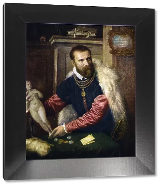 Jacopo Strada, 1568, (1937). Artist: Titian