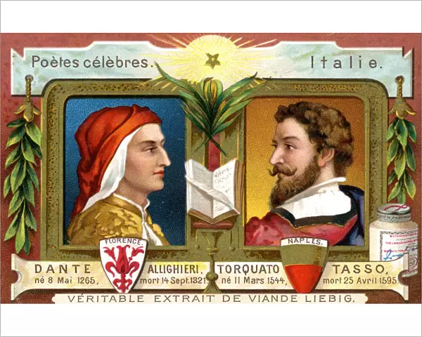 Dante Allighieri and Torquato Tasso, c1900