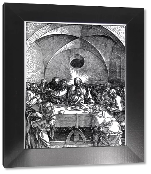 The Last Supper from the Great Passion series, c1510, (1936). Artist: Albrecht Durer