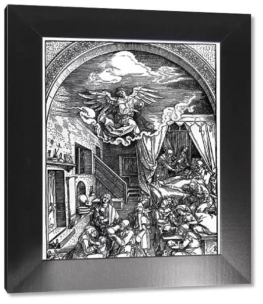 Birth of the Virgin, 1502-1505, (1936). Artist: Albrecht Durer