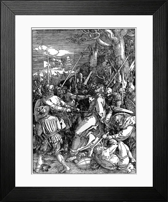 Framed Print : The Capture of Christ, 1510, (1936). Artist: Albrecht Durer