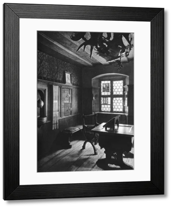 Framed Print : Albrecht Durers work room, Nuremberg, 1936. Artist: Albrecht Durer Framed Print : Albrecht Durers work room, Nuremberg, 1936. Artist: Albrecht Durer