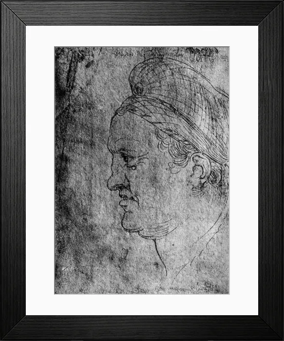 Framed Print : Willibald Pirckheimer, 1503, (1936). Artist: Albrecht Durer Framed Print : Willibald Pirckheimer, 1503, (1936). Artist: Albrecht Durer