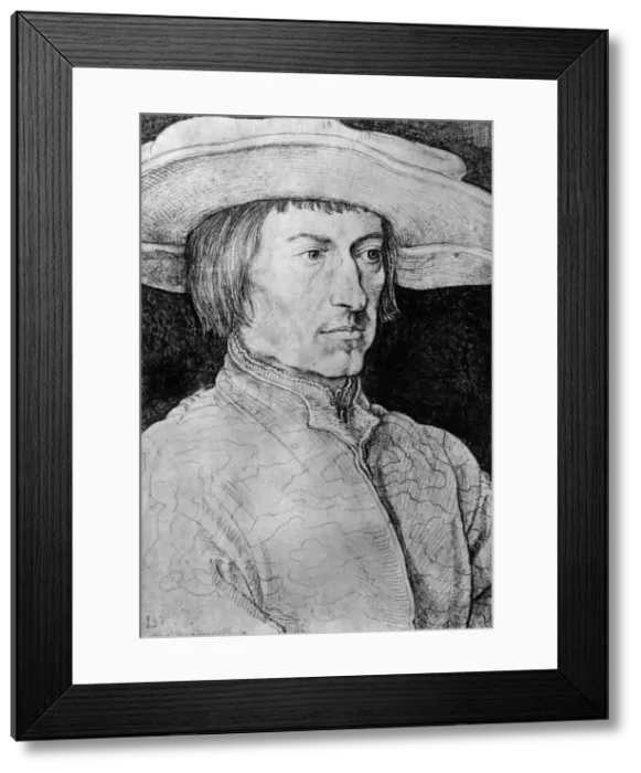 Framed Print : Lucas van Leyden, 1936. Artist: Albrecht Durer Framed Print : Lucas van Leyden, 1936. Artist: Albrecht Durer