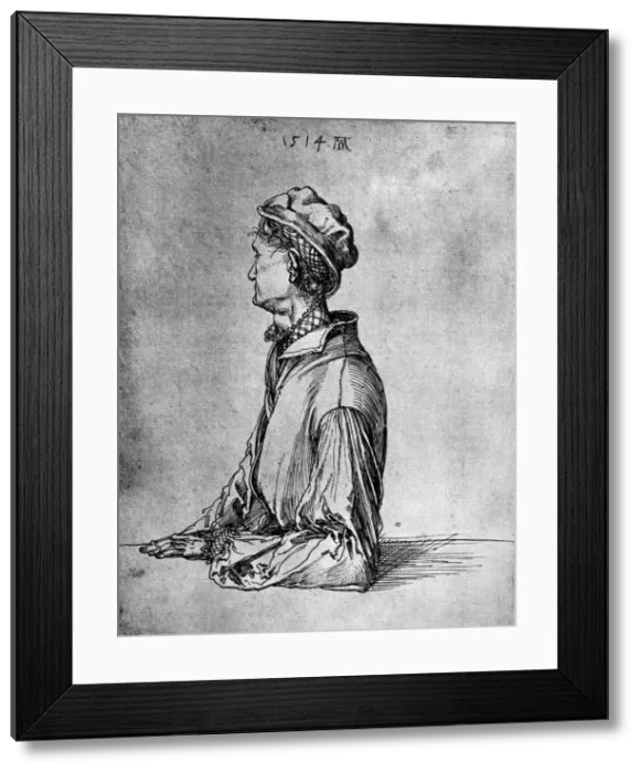Framed Print : Andreas Durer, 1514, (1936). Artist: Albrecht Durer Framed Print : Andreas Durer, 1514, (1936). Artist: Albrecht Durer