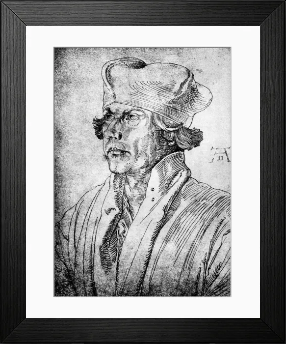 Framed Print : Cardinal Lang von Wellenburg, 1522, (1936). Artist: Albrecht Durer Framed Print : Cardinal Lang von Wellenburg, 1522, (1936). Artist: Albrecht Durer